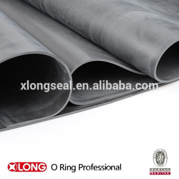 China manufacturing black rubber sheet rolls